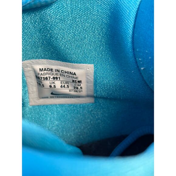 Nike x Kyrie His Legacy Teal Blue & Gold Horus Men's Size 10.5 DA7567-991 - Picture 4 of 12